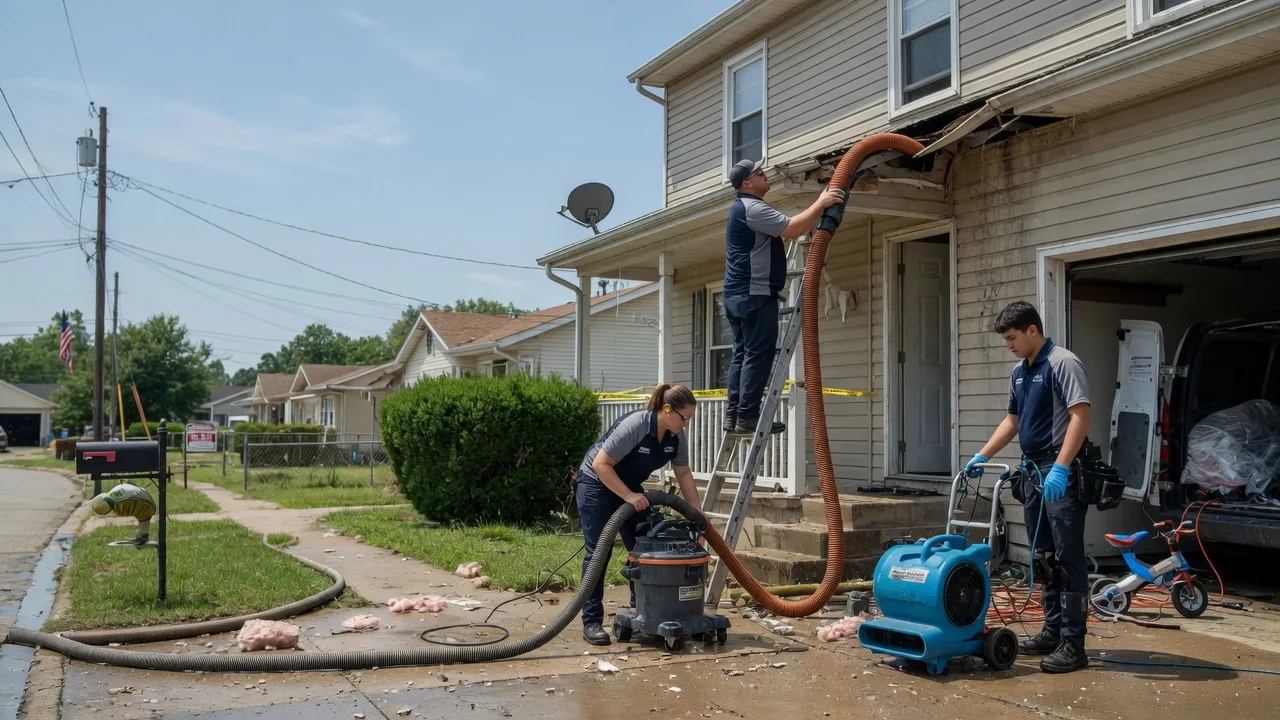Water Damage Restoration in Halstead, KS near me